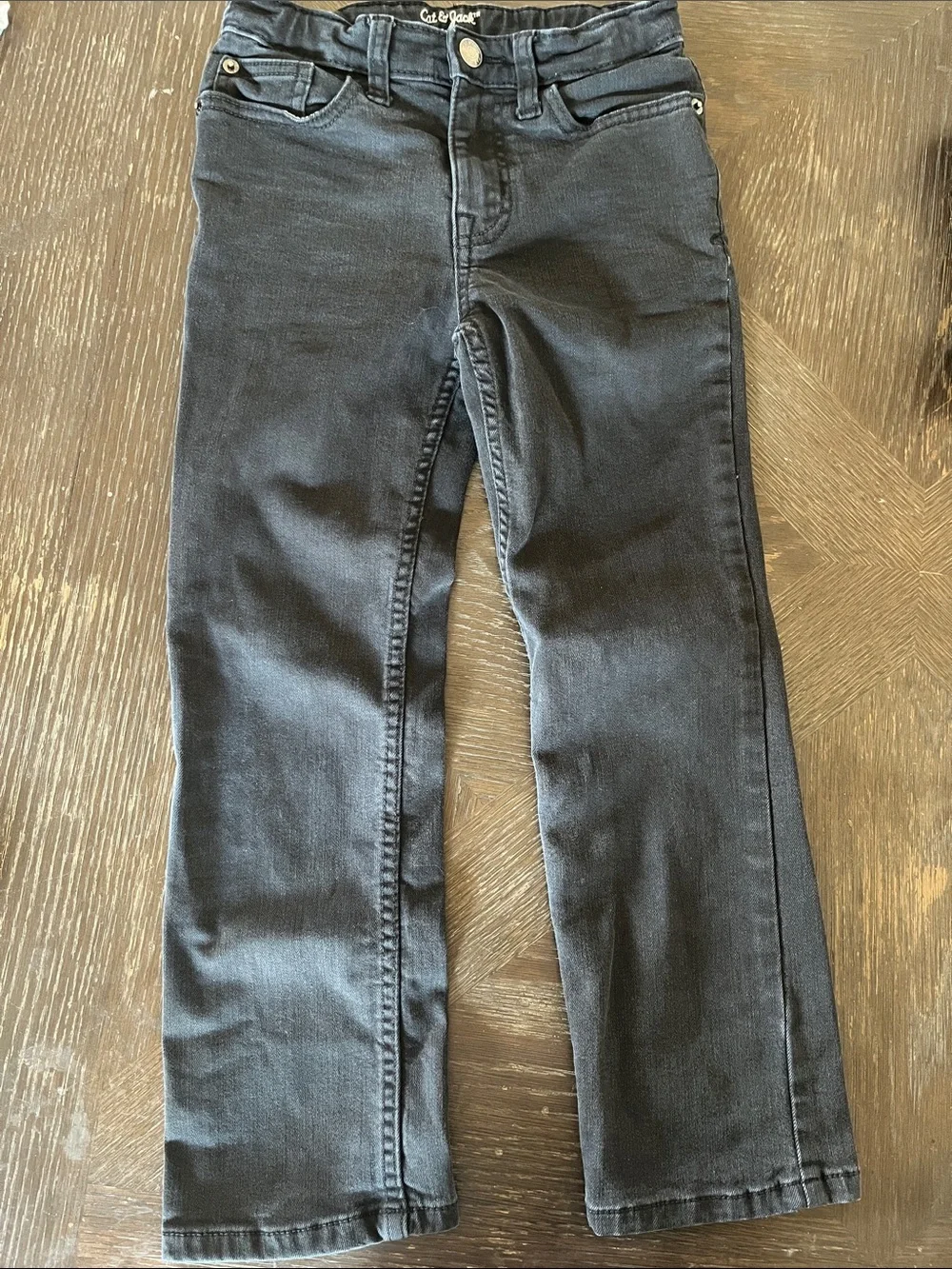 Cat & Jack Black straight fit jeans